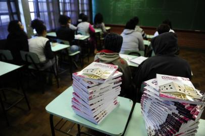  PORTO ALEGRE, RS, BRASIL, 29/08/2018 - Escola Municipal Vereador Carlos Pessoa de Brum que está sem 18 professores, muitos deles desde o começo do ano.(FOTOGRAFO: RONALDO BERNARDI / AGENCIA RBS)