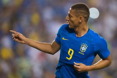  LANDOVER, EUA, 11-09-2018. Seleção Brasileira enfrenta El Salvador no estádio FedEx Field, na cidade norte-americana de Landover. (PEDRO MARTINS/MOWA PRESS)Indexador: Pedro Martins