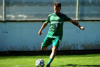  CAXIAS DO SUL, RS, BRASIL, 18/04/2018. Treino do Juventude no Estádio Alfredo Jaconi. (Diogo Sallaberry/Agência RBS)