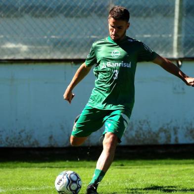  CAXIAS DO SUL, RS, BRASIL, 18/04/2018. Treino do Juventude no Estádio Alfredo Jaconi. (Diogo Sallaberry/Agência RBS)