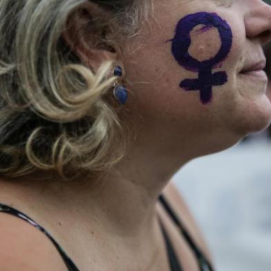  FLORIANÓPOLIS, SC, BRASIL - 08/03/2018Dia das mulheres 8M é celebrado com manifestação em Florianópolis