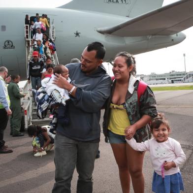 Mais 377 venezuelanos são transferidos para o Rio Grande do Sul