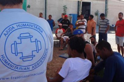  BOA VISTA, RORAIMA, BRASIL. Centro de referência ao imigrante, zona oeste da cidade. Foto:Graziele Bezerra/Rádio Nacional da Amazônia