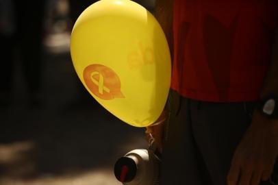  PORTO ALEGRE, RS, BRASIL 10/09/2016 - Setembro Amarelo. Campanha de prevenção do suicídio.  (FOTO: CARLOS MACEDO/AGÊNCIA RBS).