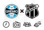 Grêmio x Ceará: horário, como assistir e tudo sobre o jogo da 26ª rodada do Brasileirão