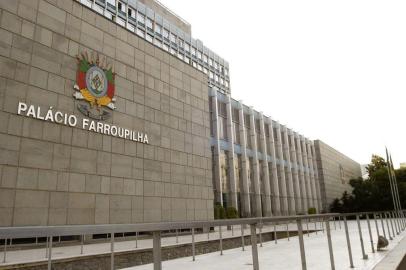 assembleia legislativa, fachada, palácio farroupilha      