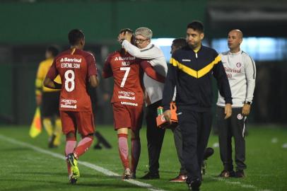  CHAPECÓ, SC, BRASIL,  17-09-2018. Inter enfrenta o Chapecoense pelo Campeonato Brasileiro na Arena Condá. (RICARDO DUARTE/INTER)