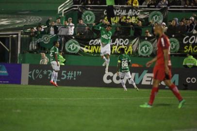  CHAPECÓ, SC, BRASIL,  17-09-2018. Inter enfrenta o Chapecoense pelo Campeonato Brasileiro na Arena Condá. (Sirli Freitas/Chapecoense)