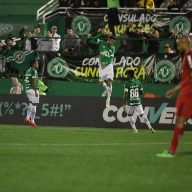  CHAPECÓ, SC, BRASIL,  17-09-2018. Inter enfrenta o Chapecoense pelo Campeonato Brasileiro na Arena Condá. (Sirli Freitas/Chapecoense)