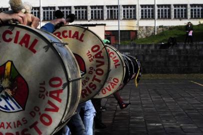  CAXIAS DO SUL, RS, BRASIL, 01/09/2018 - Banda do Cristóvão conseguiu reunir integrantes de formações antigas para desfile de 7 de Setembro. (Marcelo Casagrande/Agência RBS)