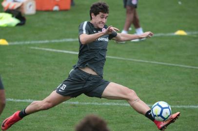  PORTO ALEGRE, RS, BRASIL, 20-09-2018. Inter treina no CT Parque Gigante. (FERNANDO GOMES/AGÊNCIA RBS)