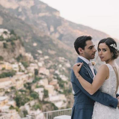 Casamento da gaúcha Thaise Saeter com o economista Richard Rytenband em Positano, na Itália.