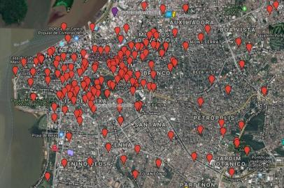 Moradores compartilham lembranças de Porto Alegre em mapa colaborativo na internet. Criado pelo músico Arthur Wilkens, mapa criado em 2014 já recebeu 253 marcações