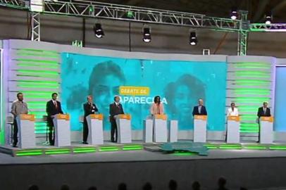  Debate entre presidenciáveis na TV Aparecida.