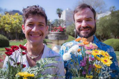 O tenor Cecé Pereira e o pianista Daniel Benitz 