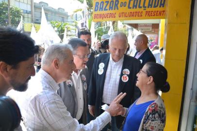 candidatos ao senado José Fogaça e Beto Albuquerque e José Paulo Cairoli