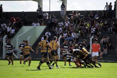  CAXIAS DO SUL, RS, BRASIL, 22/09/2018 - Serra Gaúcha Rugby enfrentou a equipe do Rio Branco - SP, pela semifinal da Taça Tupy (nacional de rugby), no Estádio Municipal. (Marcelo Casagrande/Agência RBS)