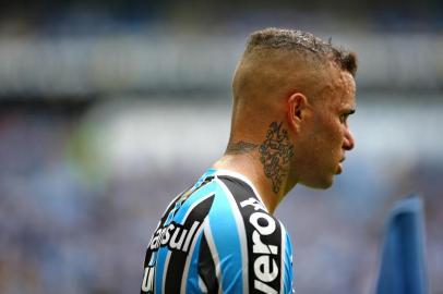 Grêmio enfrenta o Ceará na Arena pela 26ª rodada do Brasileirão. No lance, Luan