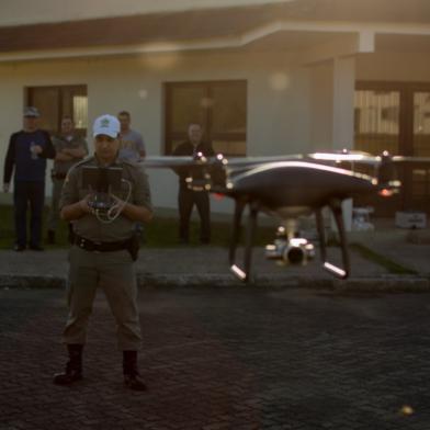 1º BPAT adquire drone com ajuda da comunidade de Igrejinha para atuar em operações em 11 cidades