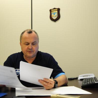  CAXIAS DO SUL, RS, BRASIL (04/12/2017). Ricardo Fabris de Abreu assume a sua função de vice-prefeiro de Caxias do Sul. (Roni Rigon/Pioneiro)