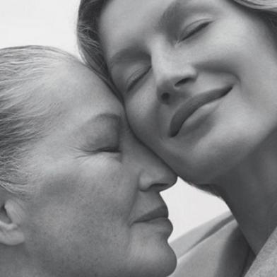 Gisele e a mãe posam para capa da Vogue Brasil