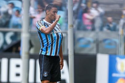 Thonny Anderson, ao marcar gol pelo Grêmio