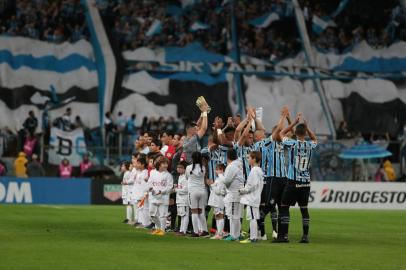  PORTO ALEGRE, RS, BRASIL, 02-10-2018. Grêmio e Atlético Tucumán se enfrentam nesta terça-feira (2), às 21h45min, em jogo válido pela partida de volta das quartas de final da Libertadores. (FERNANDO GOMES/AGÊNCIA RBS)