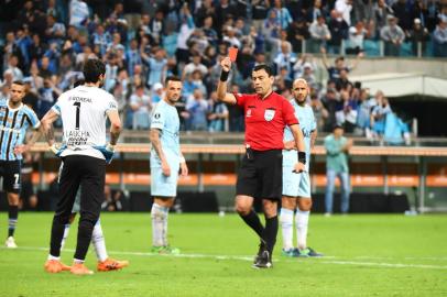  PORTO ALEGRE, RS, BRASIL, 02-10-2018. Grêmio e Atlético Tucumán se enfrentam nesta terça-feira (2), às 21h45min, em jogo válido pela partida de volta das quartas de final da Libertadores. (CARLOS MACEDO/AGÊNCIA RBS)