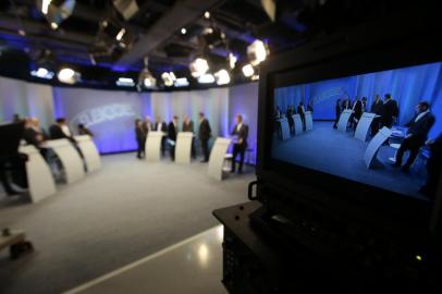  PORTO ALEGRE, RS, BRASIL, 03-10-2018. Debate da RBS TV com candidatos ao governo do RS.(ANDRÉ ÁVILA/AGÊNCIA RBS)