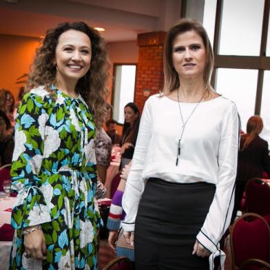  PORTO ALEGRE, RS, BRASIL, 03-10-2018.  Karim Miskulin e Aline Eggers.  Brasil de Ideias debate a mulher e o poder. (FOTO ANDRÉA GRAIZ/AGÊNCIA RBS)Indexador: Anderson Fetter