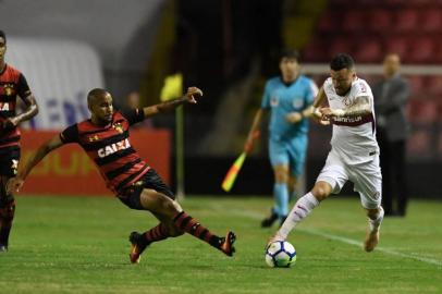  RECIFE, PE, BRASIL, 05-10-2018. Inter enfrenta o Sport pelo Campeonato Brasileiro . (RICARDO DUARTE/INTER)