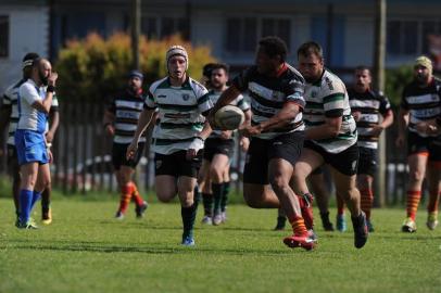  CAXIAS DO SUL, RS, BRASIL, 06/10/2018Serra Gaúcha vence o  San Diego por 31 a 26 na  repescagem do brasileiro de Rugby.(Lucas Amorelli/Agência RBS)