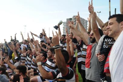  CAXIAS DO SUL, RS, BRASIL, 06/10/2018Serra Gaúcha vence o  San Diego por 31 a 26 na  repescagem do brasileiro de Rugby.(Lucas Amorelli/Agência RBS)