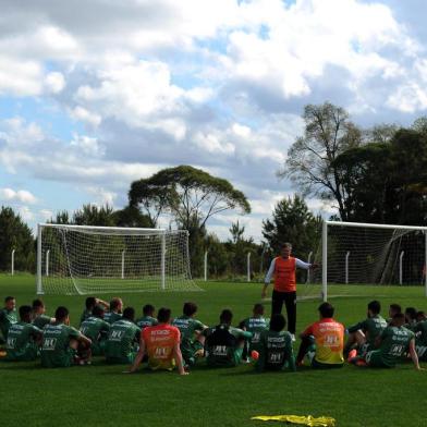 CAXIAS DO SUL, RS, BRASIL 08/10/2018Time do Juventude treino em seu CT antes de enfrentar o Goias pela série B do Brasileirão. (Felipe Nyland/Agência RBS)