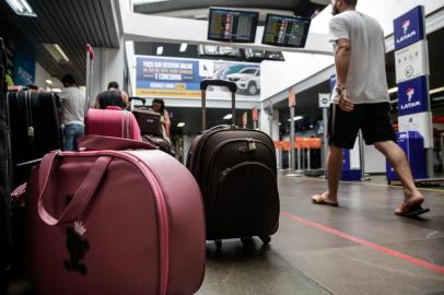  NAVEGANTES, SC, BRASIL - 12/04/2018Aeroporto Internacional de Navegantes Ministro Victor Konder