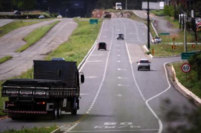  GARIBALDI, RS, BRASIL, 11/10/2018 - Depois da reformulação do entroncamento da RS-453 com a BR-470, conhecido como Trevo da Telasul, em Garibaldi, não houve mais acidentes com morte no local. (Marcelo Casagrande/Agência RBS)