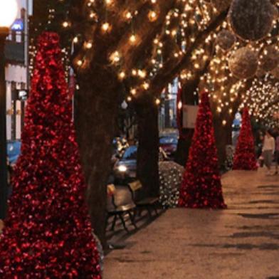 Como ficará a decoração de Natal na Praça Dante Alighieri, parceria entre prefeitura e CDL.