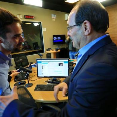  PORTO ALEGRE, RS, BRASIL, 16/10/2018 - Debate entre Eduardo Leite e José Ivo Sartori na Gaúcha.(FOTOGRAFO: TADEU VILANI / AGENCIA RBS)