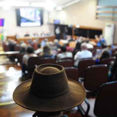  CAXIAS DO SUL, RS, BRASIL, 15/10/2018Audiência pública sobre agronegócio familiar. (Lucas Amorelli/Agência RBS)