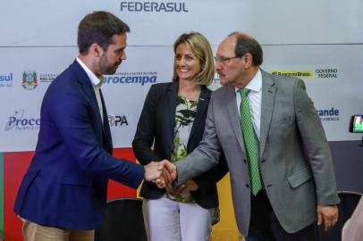  PORTO ALEGRE, RS, BRASIL, 17/10/2018 - Debate entre Sartori x Leite na Federasul. (FOTOGRAFO:ISADORA NEUMANN / AGENCIA RBS)