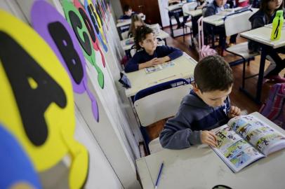  VACARIA, RS, BRASIL, 16/10/2018 - Escola Dalva Zanotto de Lemos, de Vacaria, conseguiu a melhor nota no IDEB Anos Iniciais entre as escolas estaduais.(FOTOGRAFO: FÉLIX ZUCCO / AGENCIA RBS)