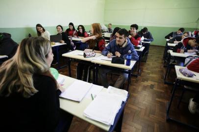  SÃO MARCOS, RS, BRASIL, 16/10/2018 - Escola Estadual 1º de Maio, de Nova Petrópolis, consegue melhor IDEB no Ensino Médio entre as estaduais. (FOTOGRAFO: FÉLIX ZUCCO / AGENCIA RBS)