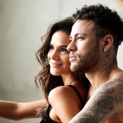 Neymar e a atriz Bruna Marquezine