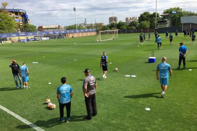 Treino do Grêmio na Argentina