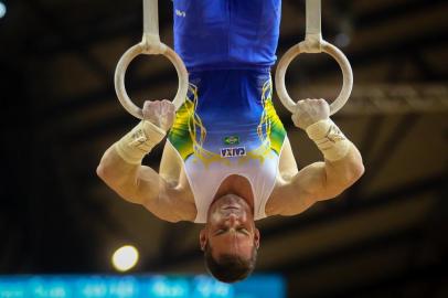  Arthur Zanetti (Brasil). ClassificatÃ³ria masculina. Segundo dia de competiÃ§Ãµes masculinas no Mundial de GinÃ¡stica ArtÃ­stica 2018, em Doha, no Qatar. Local: Aspire Dome, em Doha. Data: 26.10.2018. Foto: Abelardo Mendes Jr/ rededoesporte.gov.br