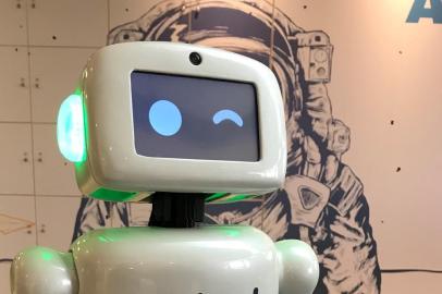 Timbot, robô que será atração do Festival de Interatividade e Comunicação.