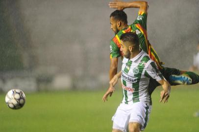  CAXIAS DO SUL, RS, BRASIL, 26/10/2018. Juventude x Sampaio Correa-MA, jogo válido pela 33ª rodada da Série B do Campeonato Brasileiro e realizado no estádio Alfredo Jaconi. O Ju está tentando fugir do Z4. (Porthus Junior/Agência RBS)