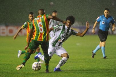  CAXIAS DO SUL, RS, BRASIL, 26/10/2018. Juventude x Sampaio Correa-MA, jogo válido pela 33ª rodada da Série B do Campeonato Brasileiro e realizado no estádio Alfredo Jaconi. O Ju está tentando fugir do Z4. (Porthus Junior/Agência RBS)