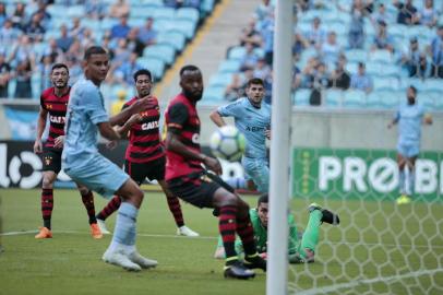  Grêmio enfrenta o Sport na Arena em Porto Alegre.