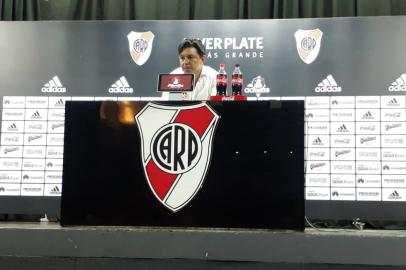 Técnico do River Plate Marcelo Gallardo